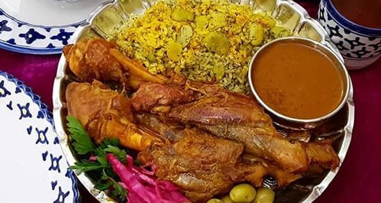 باقالی پلوبا گوشت
