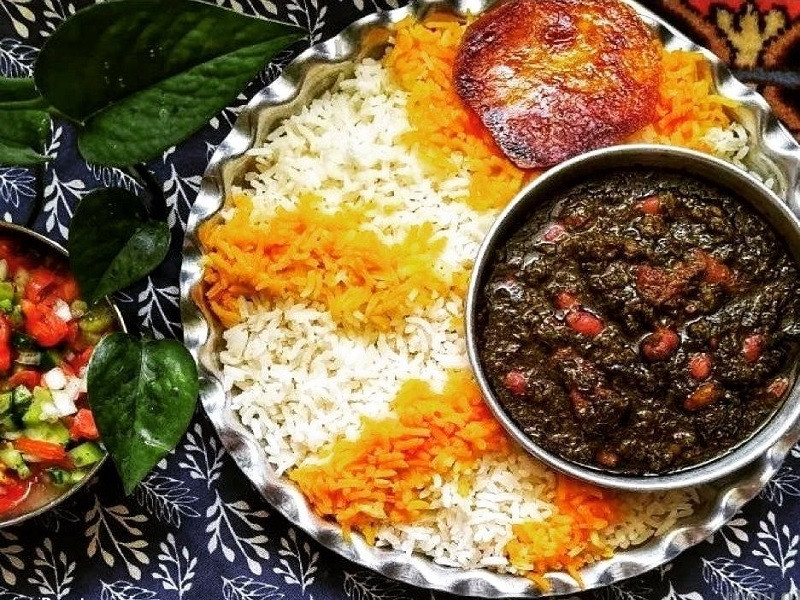 خورش قرمه سبزی