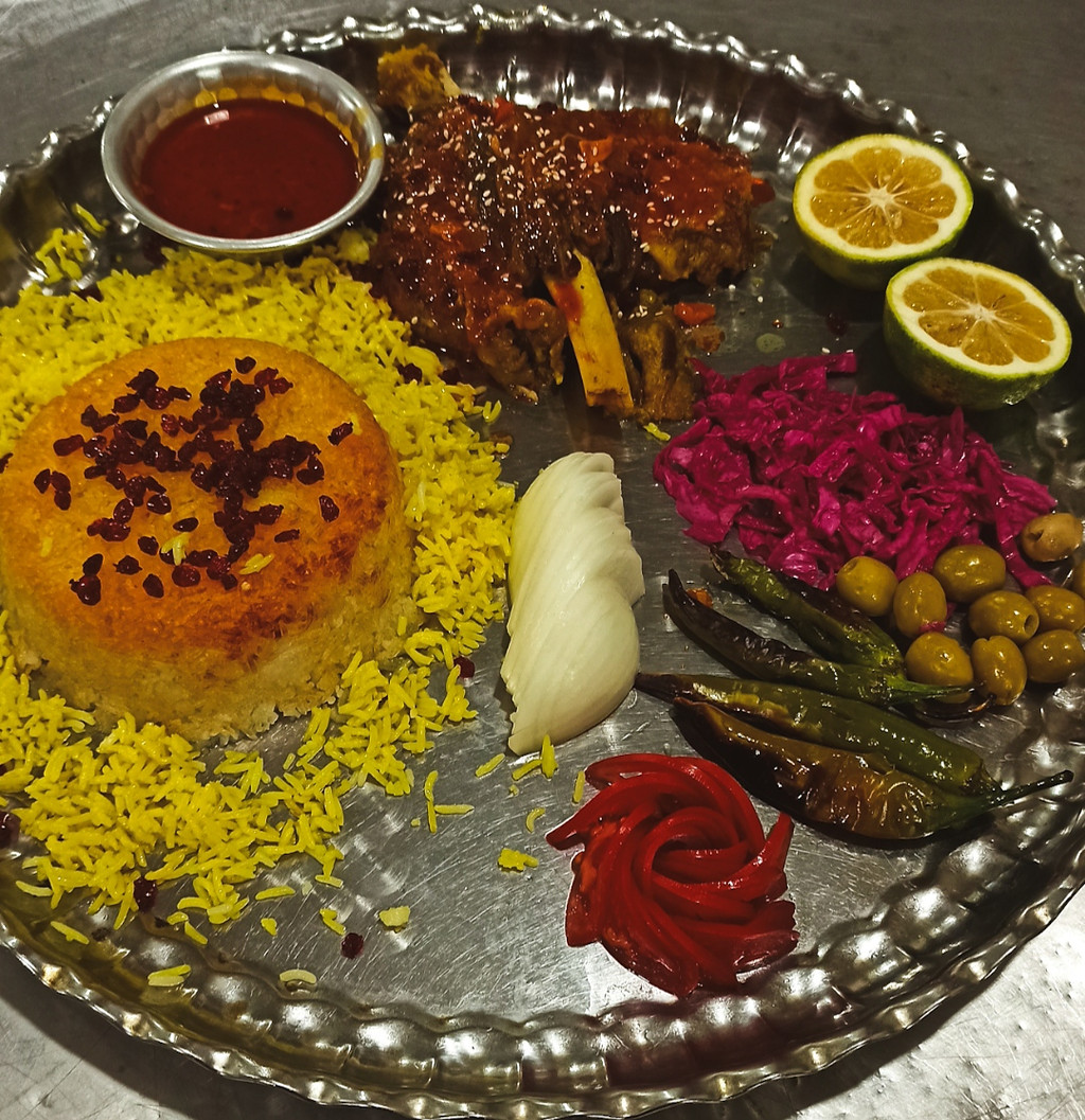 چلو گوشت گوسفندی