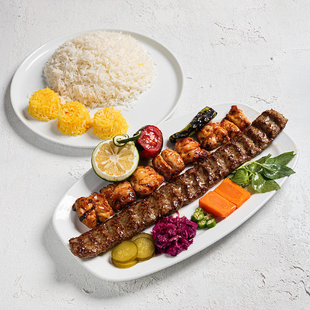 چلو کباب وزیری